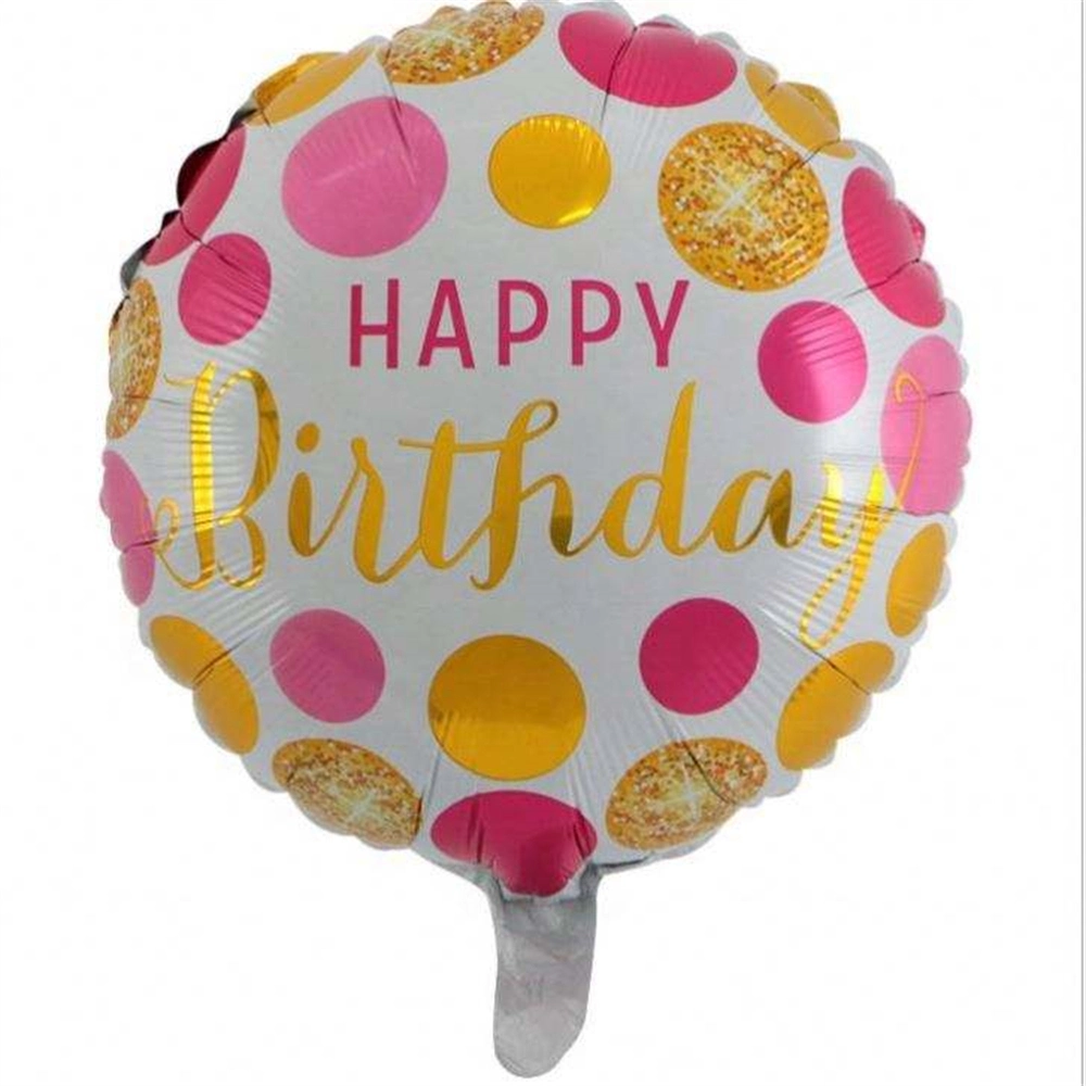 Happy Birthday Valentines Day Gift Foil Balloons Party Suppliers Decorations Set