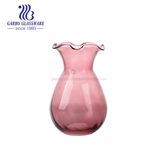 Vase à fleurs en verre Transparent, décoration de fête de mariage, pièce maîtresse de décoration de maison