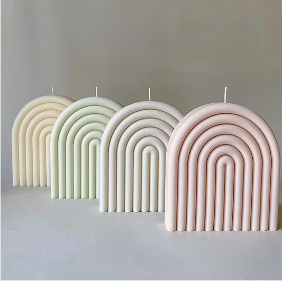 Belle décoration de maison avec cire de soja cadeau d'anniversaire festif