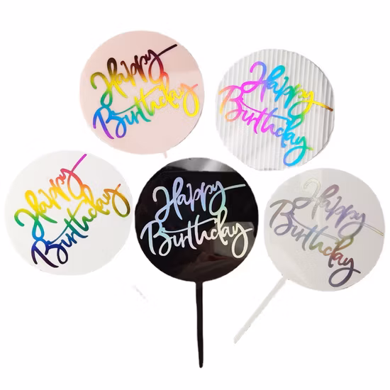 Ruban gros-grain avec Logo personnalisé OEM ODM, emballage cadeau de joyeux anniversaire, décoration de gâteau